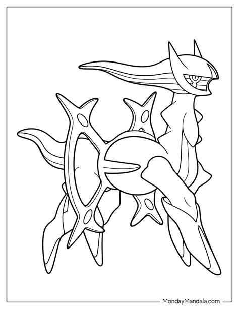 rare pokemon coloring pages|Legendary Pokemon Coloring Pages (Free PDF。